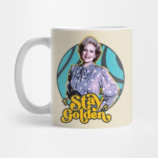 Betty White Stay Golden 1980s Mug